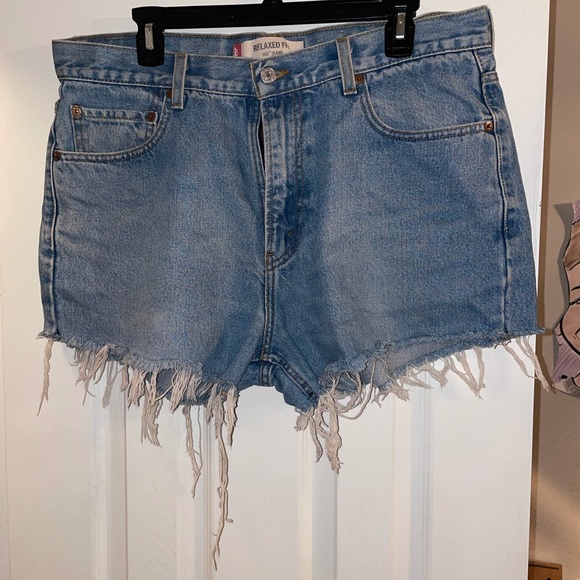 Levi’s Distressed Shorts